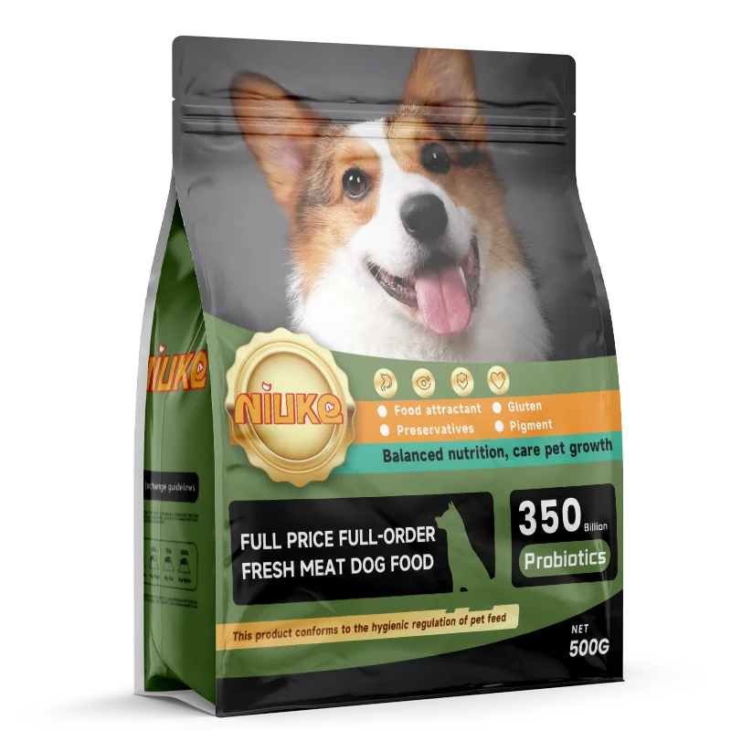 OEM Manufacturers chicken & vegetables dry dog food adult beef lamb recipe prebiotics and p dog and cat dry food