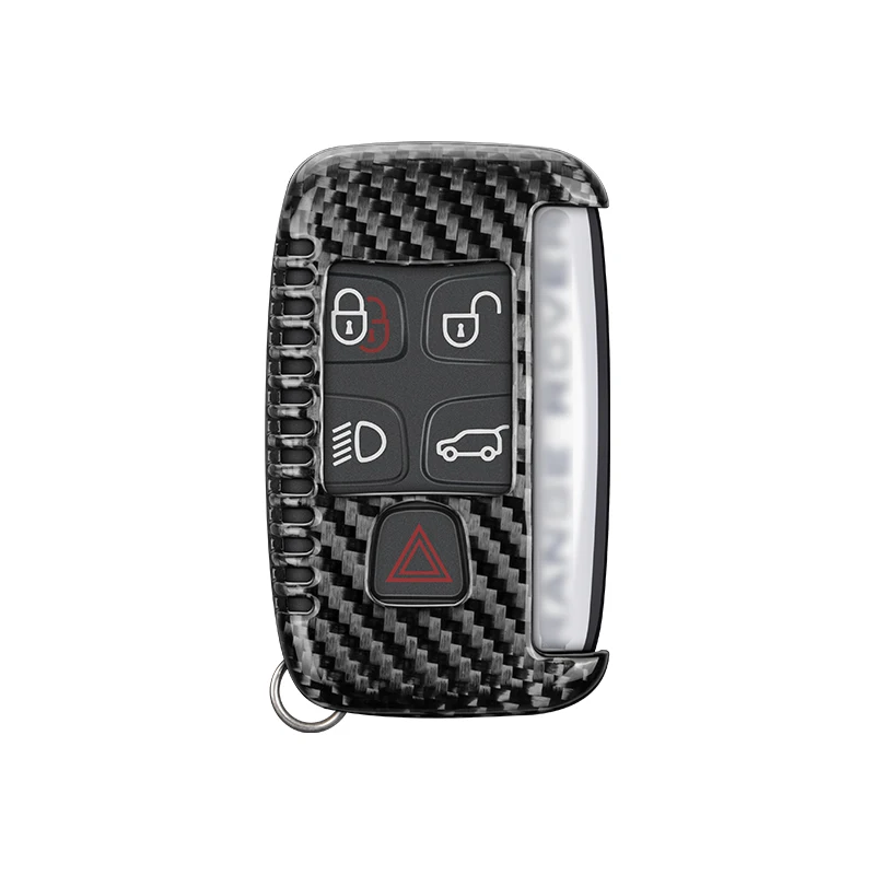 T-carbon  factory directly Auto supplies carbon fiber key cover fit for Land rover Range rover car key case car key Cover