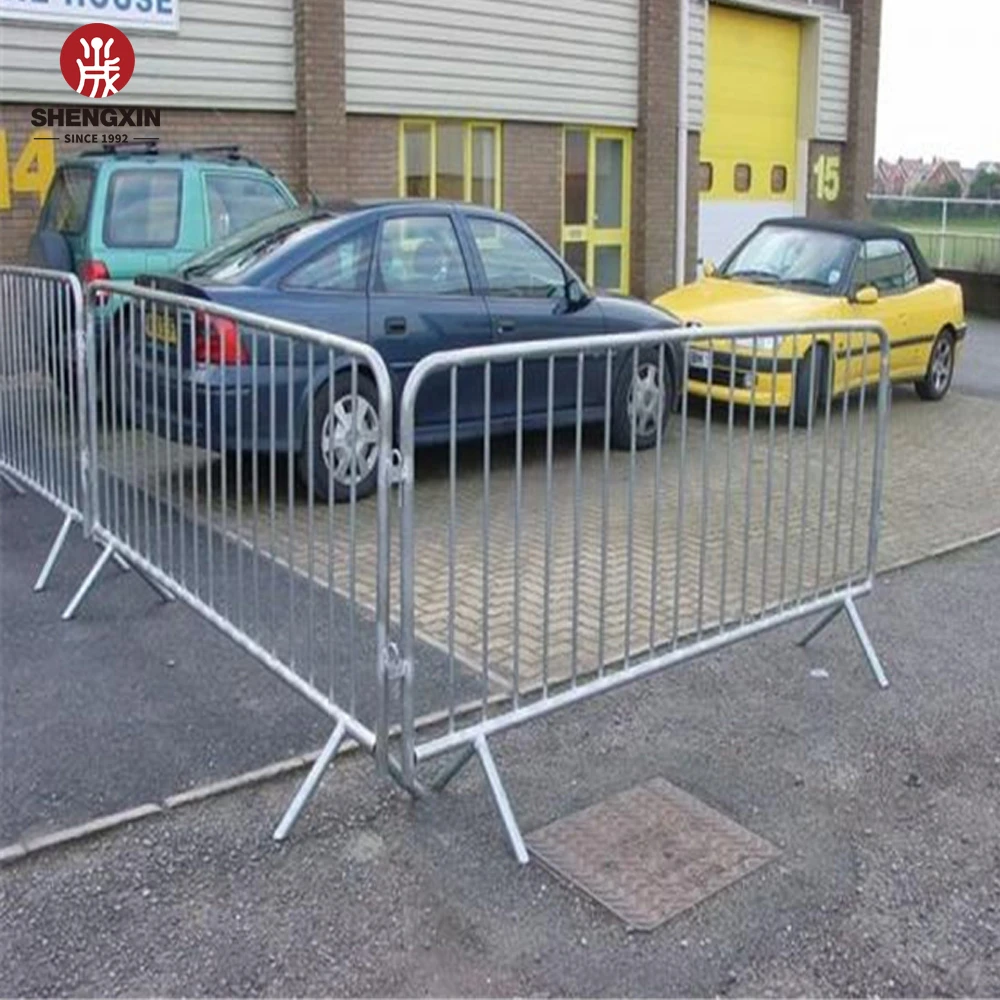 Hot Selling Good Quality Temporary Fence Powder Coated & Hot Dipped Galvanized Crowd Control Barrier for Traffic Control
