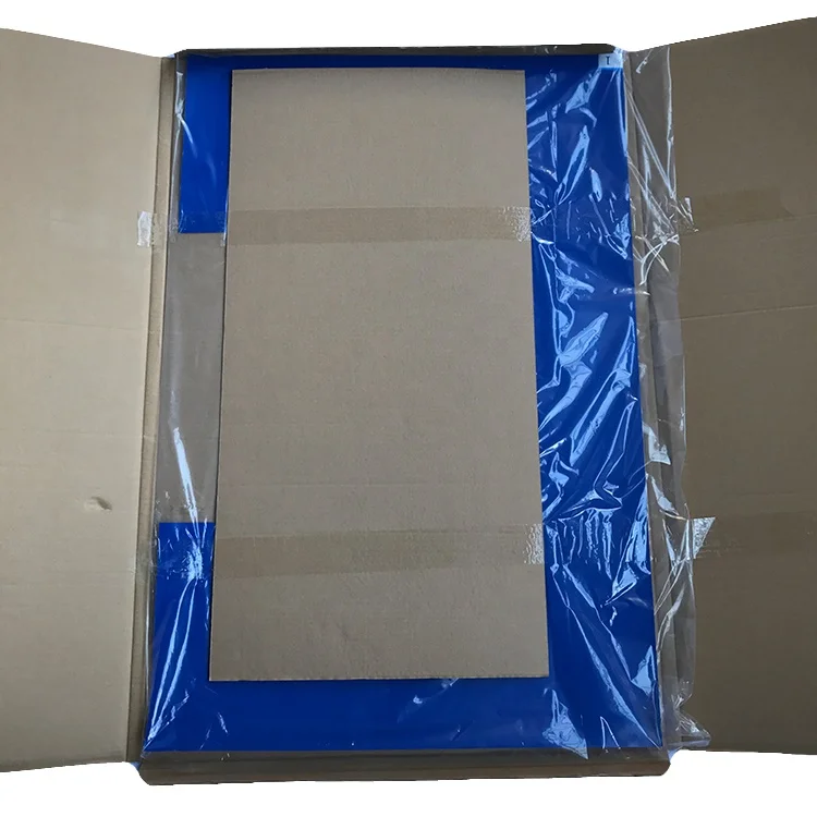 Manufacture Cleanroom 35micron 26x45inch Disposable 30 Layers Peelable Blue LDPE Dust Free Sticky Mat