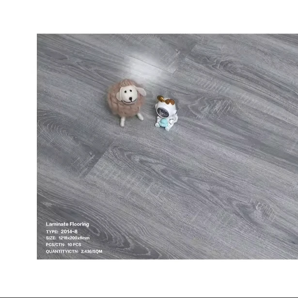 Ac5 Weatherproof Yellow Color Laminate Parquet Flooring  High Gloss Laminate Flooring