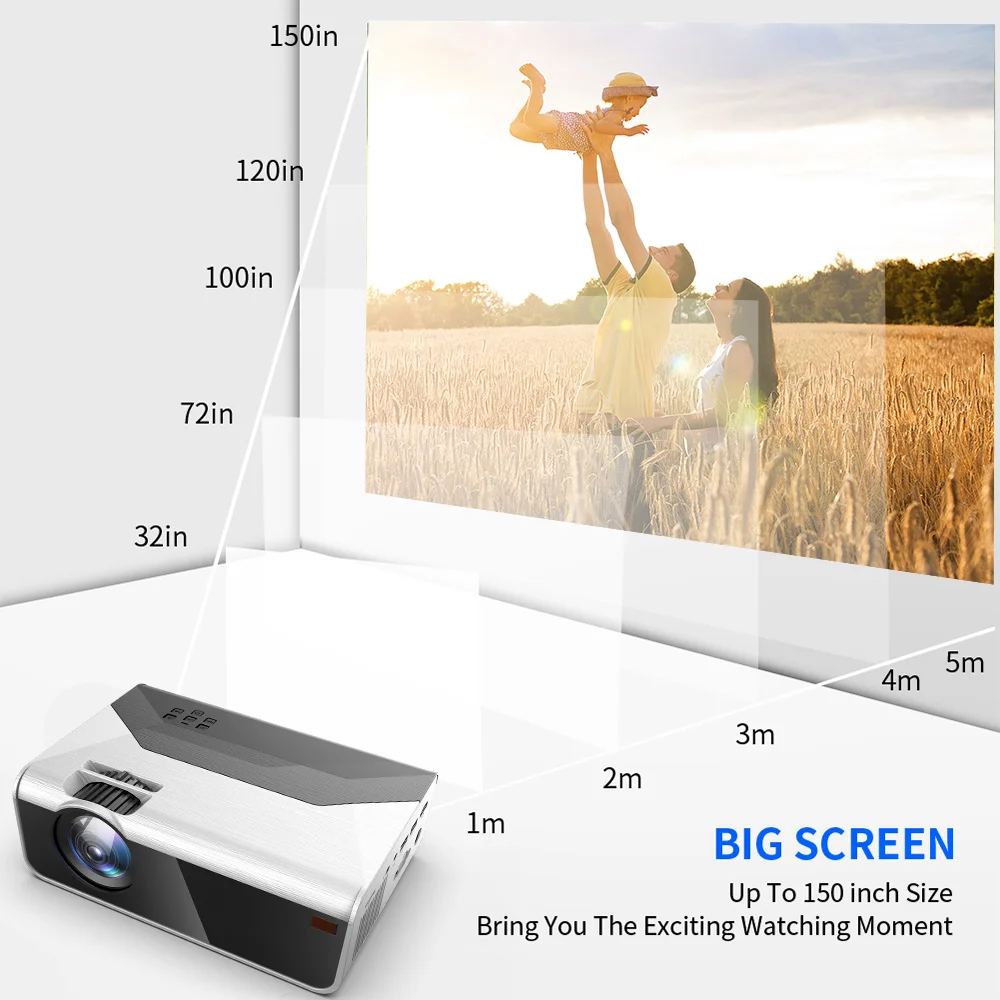 Wholesale led HD portable mini projector