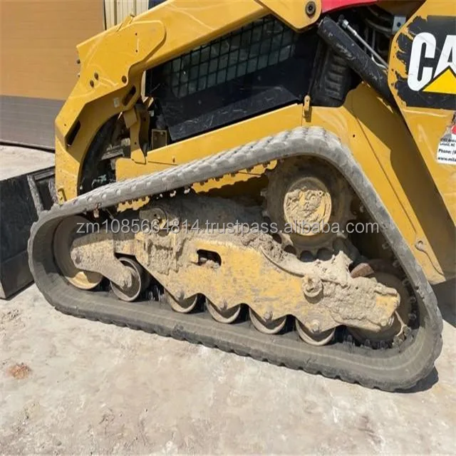  Подержанный вездеходный погрузчик cat 289d гусеничный с бортовым поворотом на
