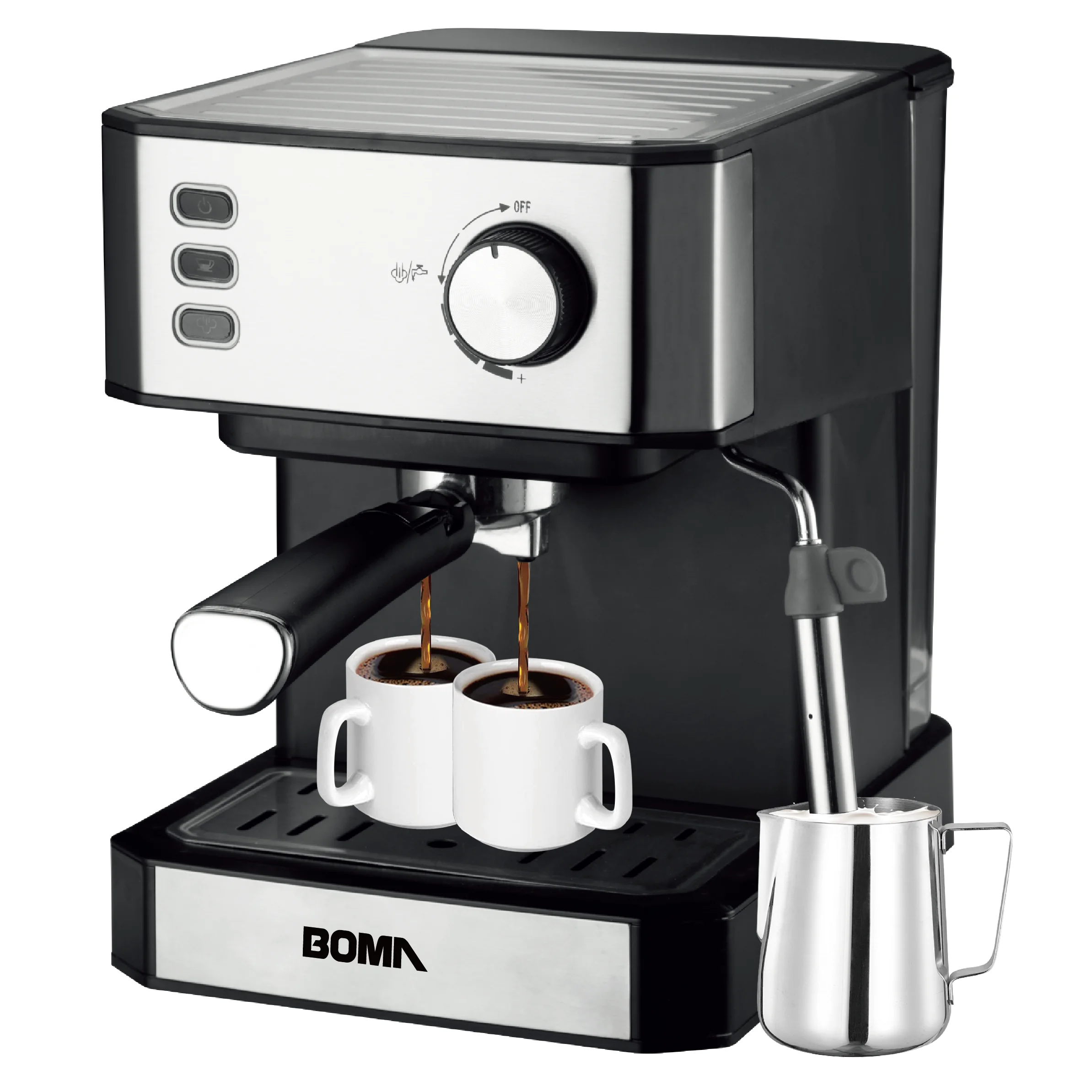 Espresso Maker In China Latest Best Luxury Stainless Big Top Selling For Business Comercial Industrial Espresso Coffee Machines