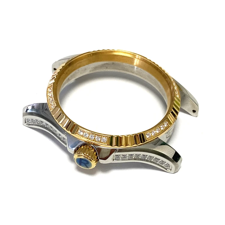 Popular Design Classical Watch Parts Stainless Steel 316L Watch Case  for 2824 2035 Watch Movement 32mm 36mm