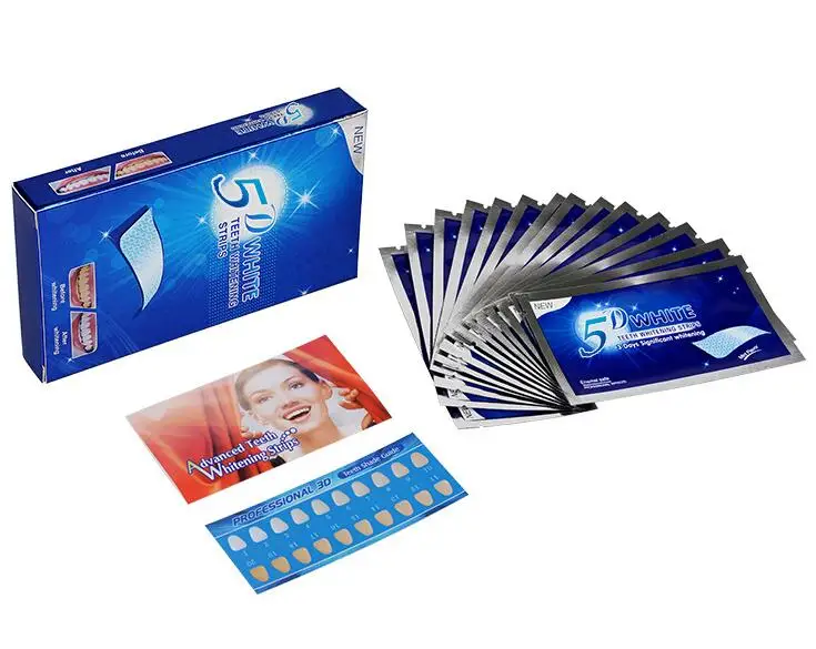 3D полоски для отбеливания зубов 5D 9D