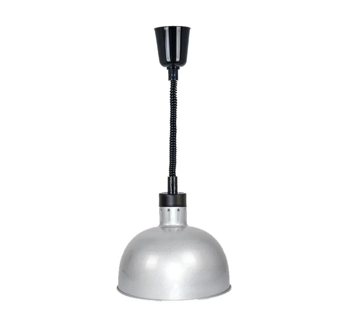 Kitchenware sets SS Hanging Telescopic Food Heating Lamp Heat Preventing lamp for Buffet Restaurant Hotel Supplies