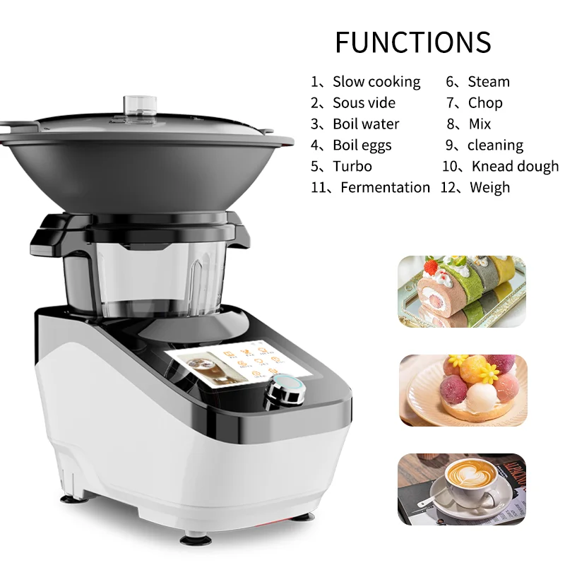 High-Tech Kitchen Gadget Smart Home Appliance Effortless Cooking
