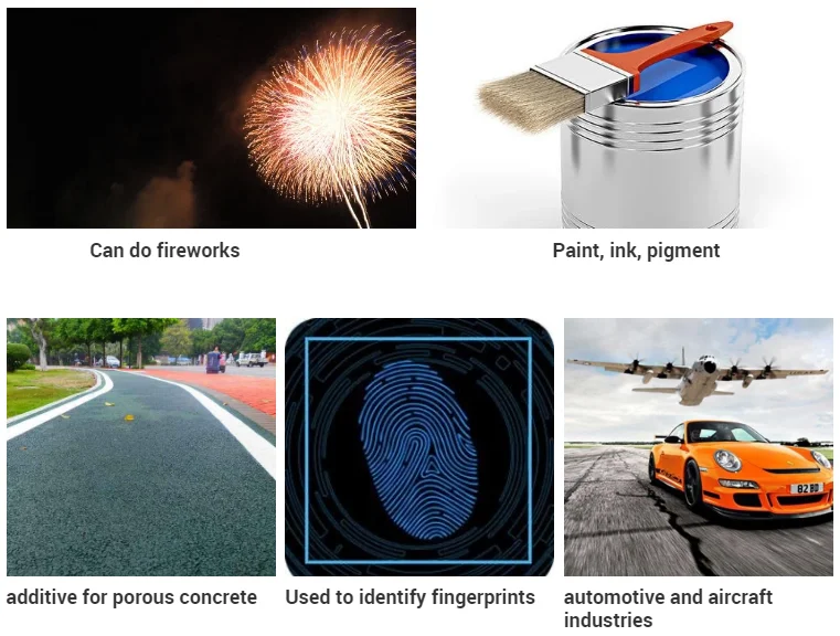 -200 сетчатый порошок алюминия, микронный Сферический алюминиевый порошок