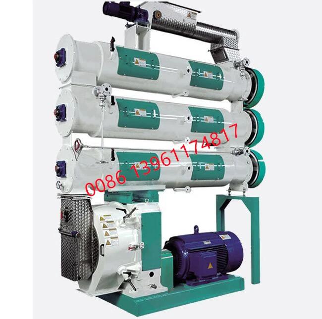 New Bird Feed Pellet Making Machine Big Poultry Feed Mill Cheap Price  Manufacturing Plant Featuring New Engine Gear