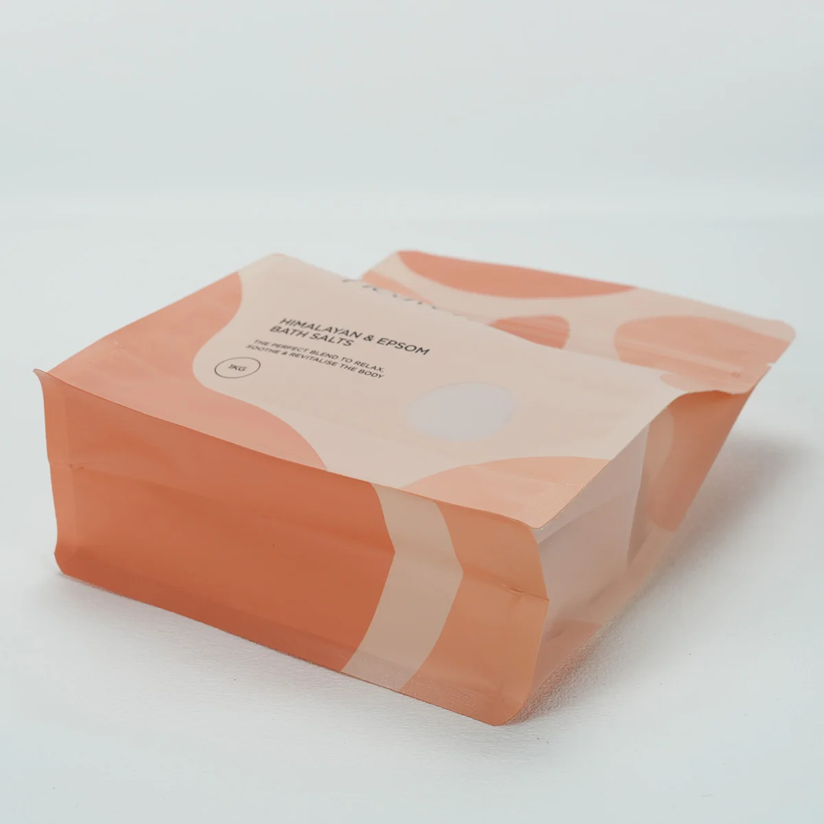 Customized multifunctional sealed waterproof bath salt plastic packaging bag