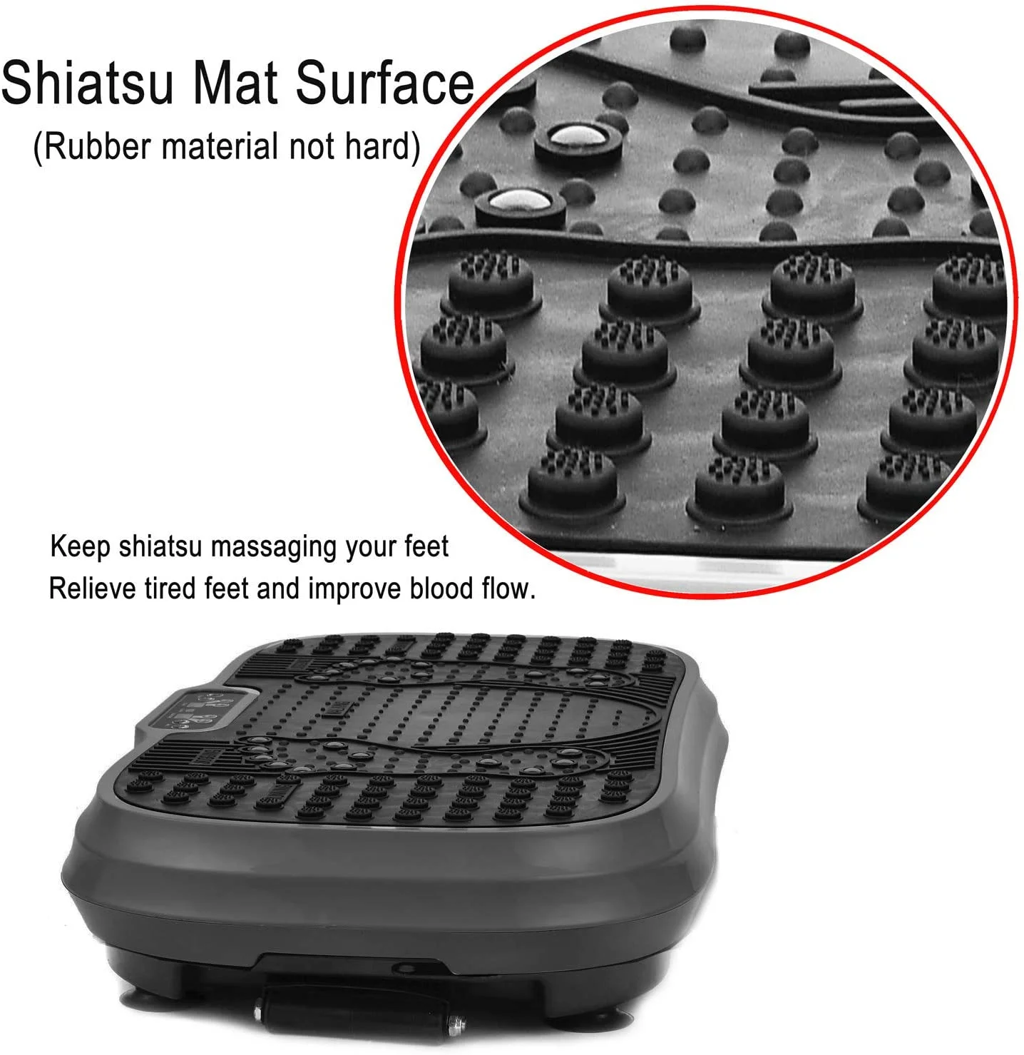 2021 High Quality Plate Multi-function Home Office Body Massager Machine Vibration Platform