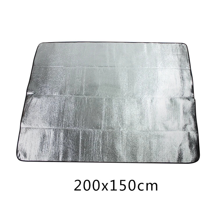 
2020 Outdoor Compact Foldable Aluminum Film Mat Camping Picnic Blanket For Sale 