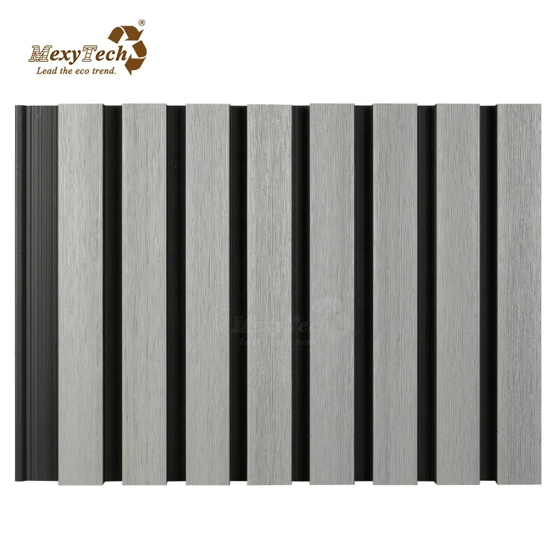 Low Maintenance Acoustic Insulation 3d Salt Outdoor Designs Wpc cladding exterior For Home Decoration