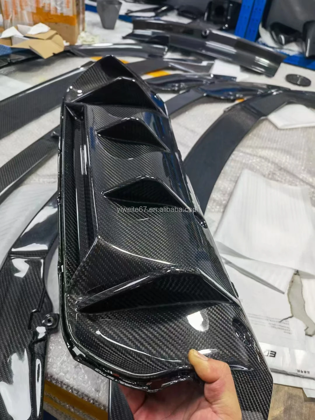 OEM Carbon Fiber Parts Toray 3K Dry Carbon Car Assembly Carbon Fiber Molding Parts Customization
