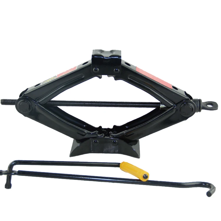 
1.5T Ton Auto Scissor Wind Up Jack Car Foldable Hand Jack For Automotive Emergency Repair Tools 
