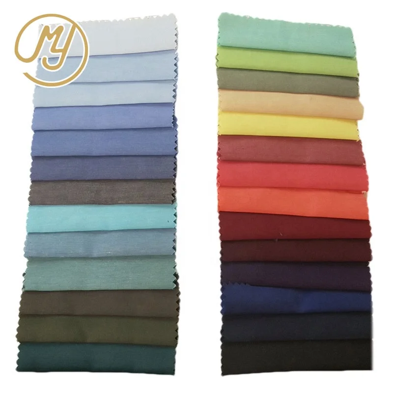 55% г/кв. М рабочая одежда, костюмная рубашка, 45% полиэстер, хлопок, однотонная окрашенная ткань Оксфорд TC CVC