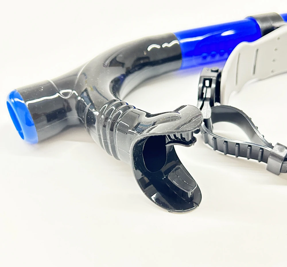 Professional Center Snorkel For Swim Pool Silicone Frontal Swimming Snorkels For Training Diving Snorkeling