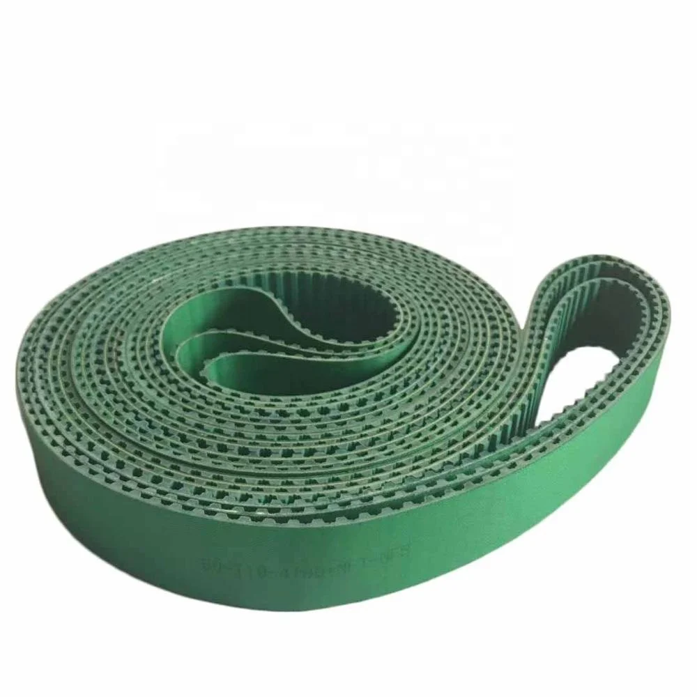 50T10-4100 + NFT-NFB зеленым поясом зеленый тканевое покрытие из арамидных волокон шнур PU зубчатый ремень