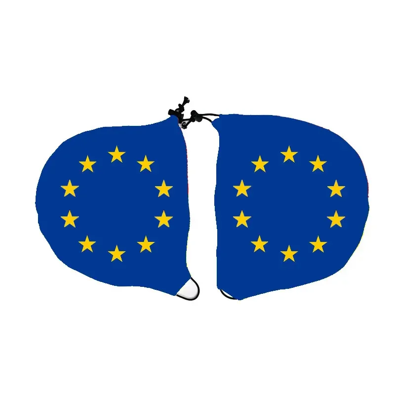 Eritrea Flag Car Mirror Cover High quality Stretch Polyester Car Mirror Cover Flag