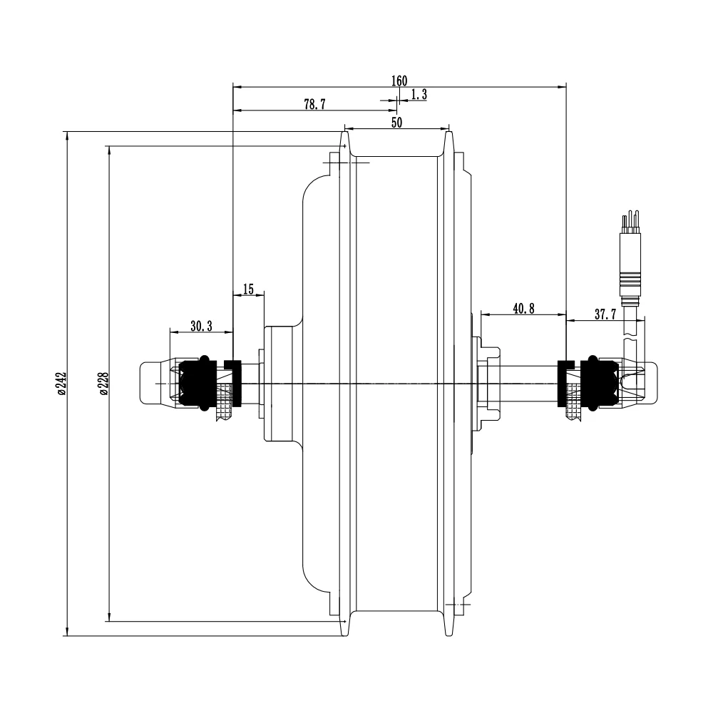 1500 w eBIKE Conversion Kit 20-29 inch 700C Electric Bicycle Conversion Kit 48V 1000W 1500W 36V 250W 500W  Rear Hub Motor W