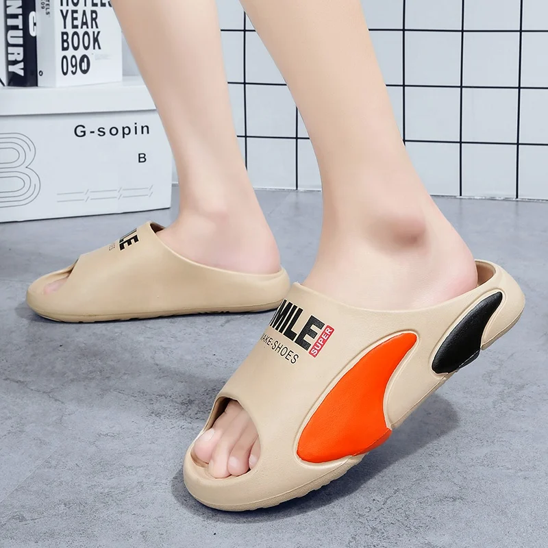 Wholesale men summer plush sandal EVA unisex clogs beach slippers for mans casual slippers