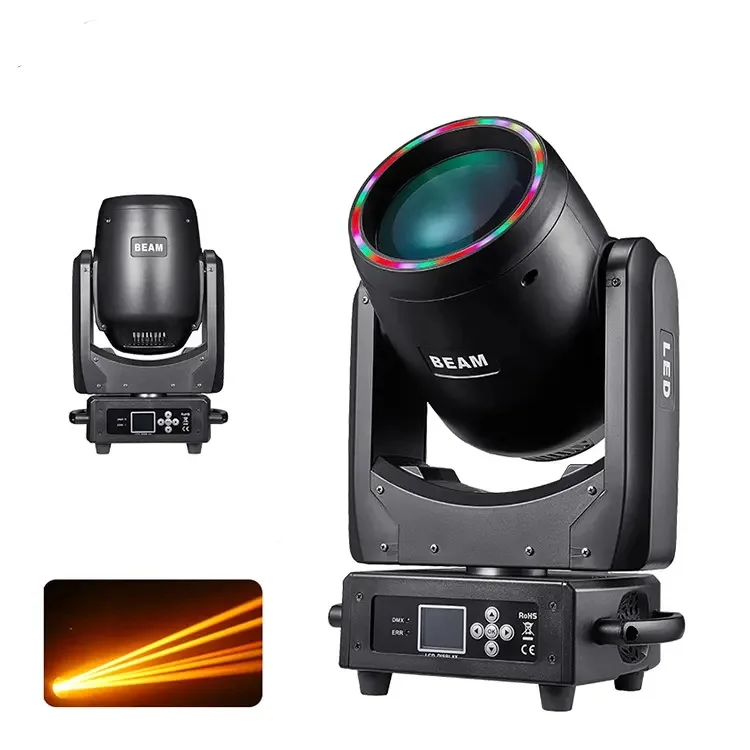Оптовая продажа 200 Вт СВЕТОДИОДНЫЙ Луч Dmx512 танцпол вечеринка клуб бар шоу дискотека диджей сценическое освещение Светодиодный луч движущийся головной свет с диафрагмой