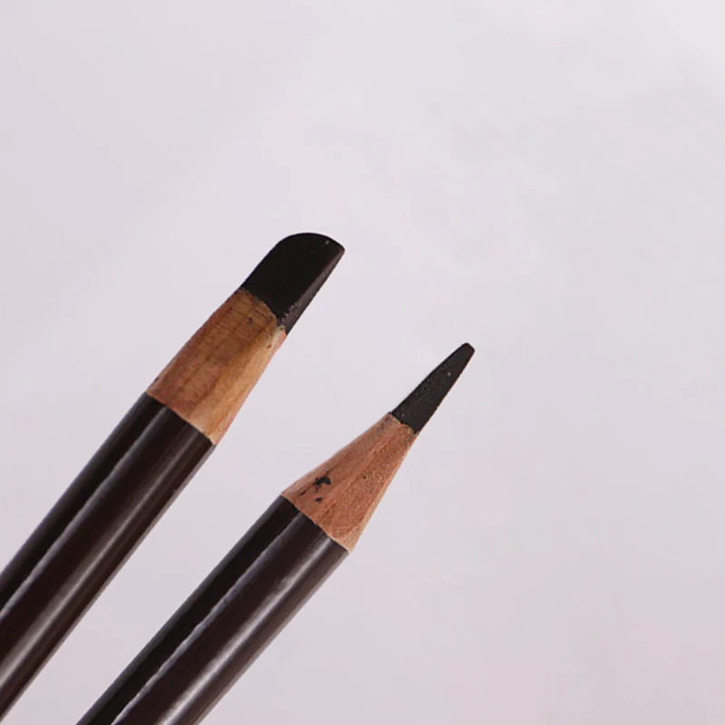 Private Label Eyebrow Pencils Own Brand Makeup Thin Eye Brow Pencils Custom Logo Slim Eyebrow Pencil