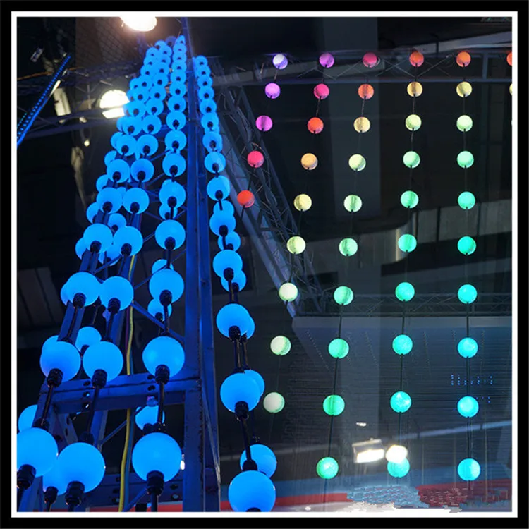 50mm full color 3D effect led  ball for night club decoration