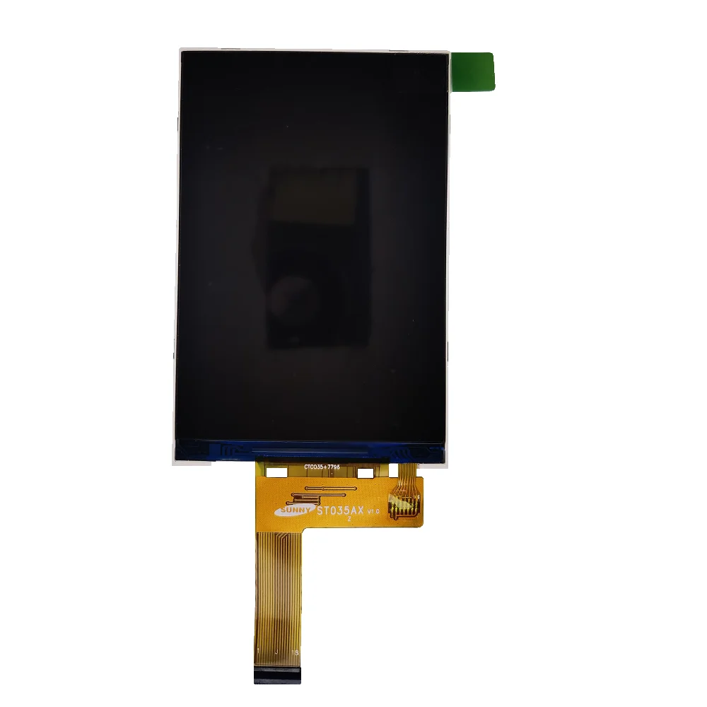 3.5 inch TFT high quality industrial control display ILI9488  ST7796SPI With touch or not 320*480