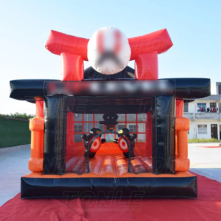 Martial art taekwondo karate junior Ninja Warrior inflatable Jumping castle/ bounce house/ inflatable bouncer for sale