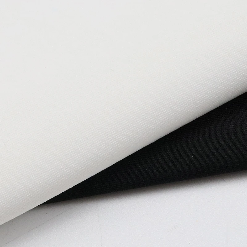 Polyester 86% spandex 14% knitted fabric, single sided plain weave milk silk double elastic underwear and bra fabric