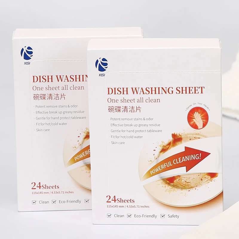 Средство для мытья посуды Eco Wash лист таблетки посудомоечных