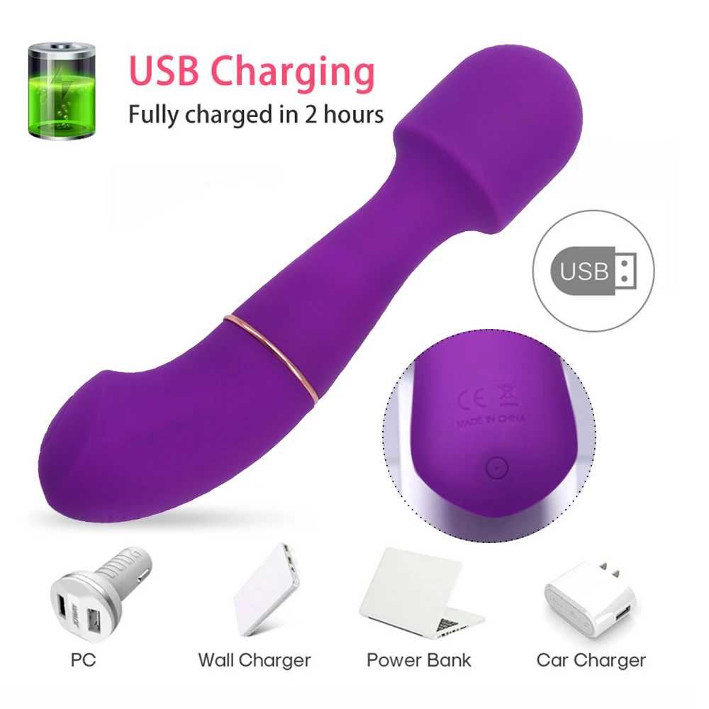 vibrator Set G Spot Wand Massager Sex Toys Female Vibrator Vagina Rabbit Clitoral Dildo Vibrator For Women