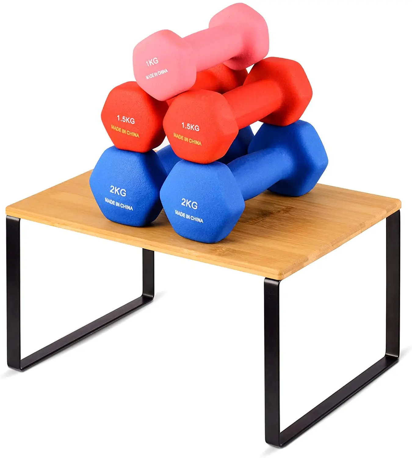 Bamboo Shelf Wooden Spice Rack 3 Tiers Stackable And Expandable Desktop Bamboo Shelving Organiser Spice Storage Rack For Counter