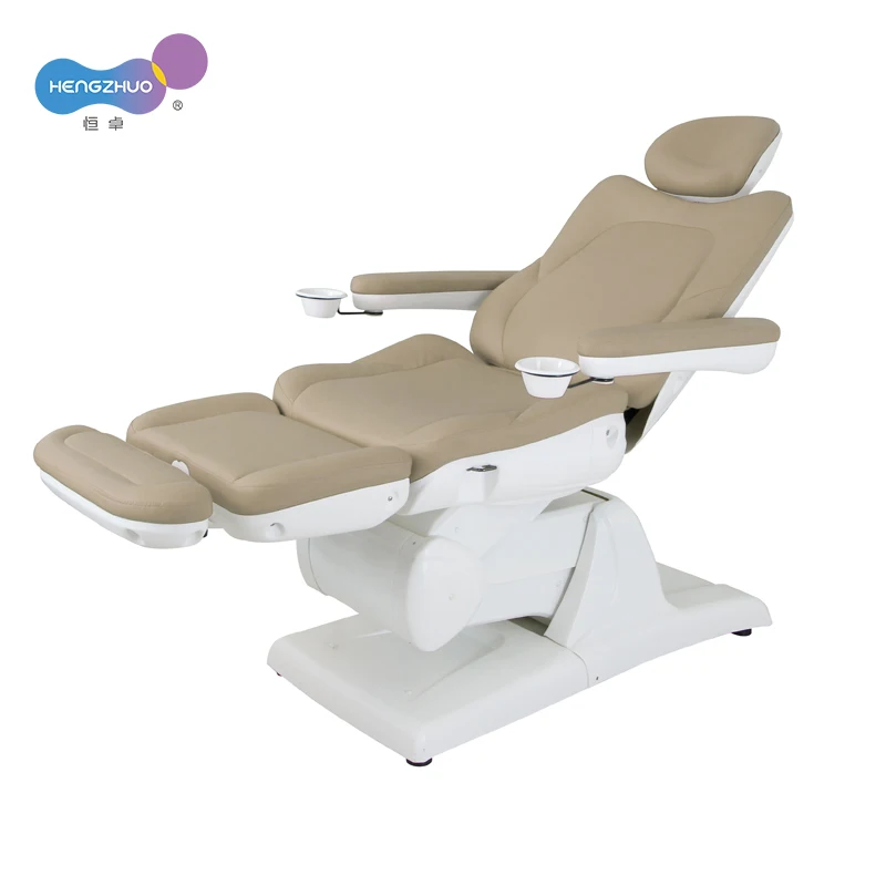 Wholesale Electric Facial Bed for Beauty Salon  Height Adjustable Tattoo Massage Table with 3D Pillow