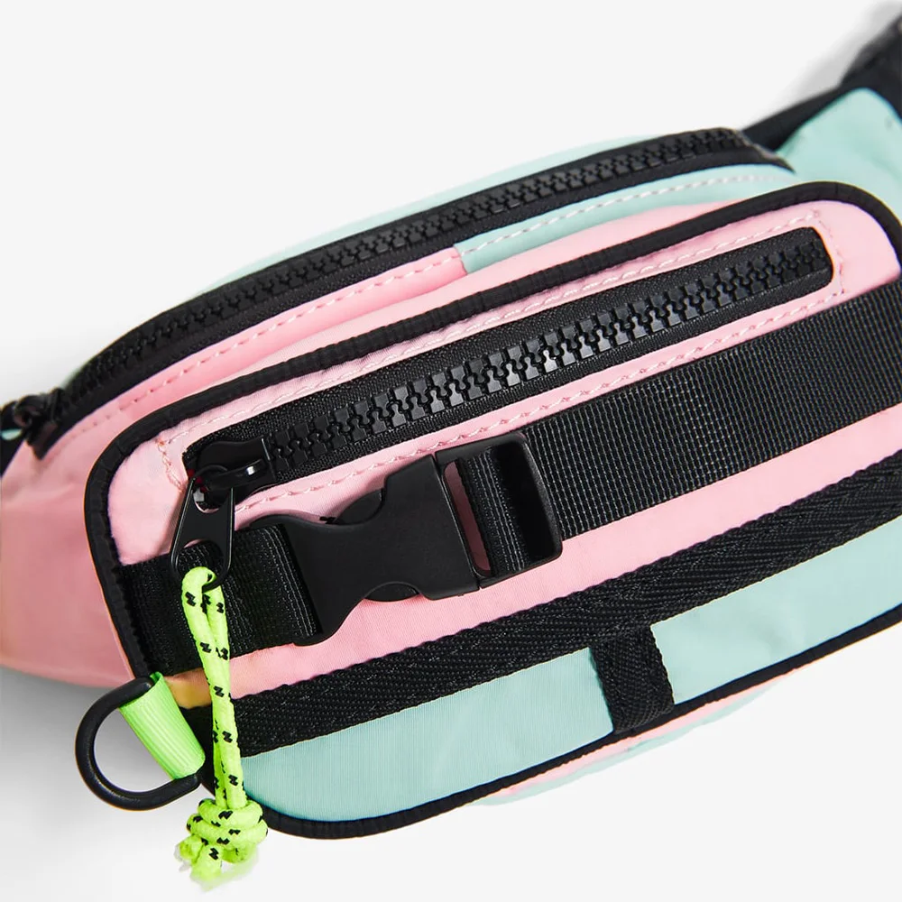 
Custom Technical Recycle Material Children Waist Bum Purse Girls Fanny Pack Kids Belt Bag 