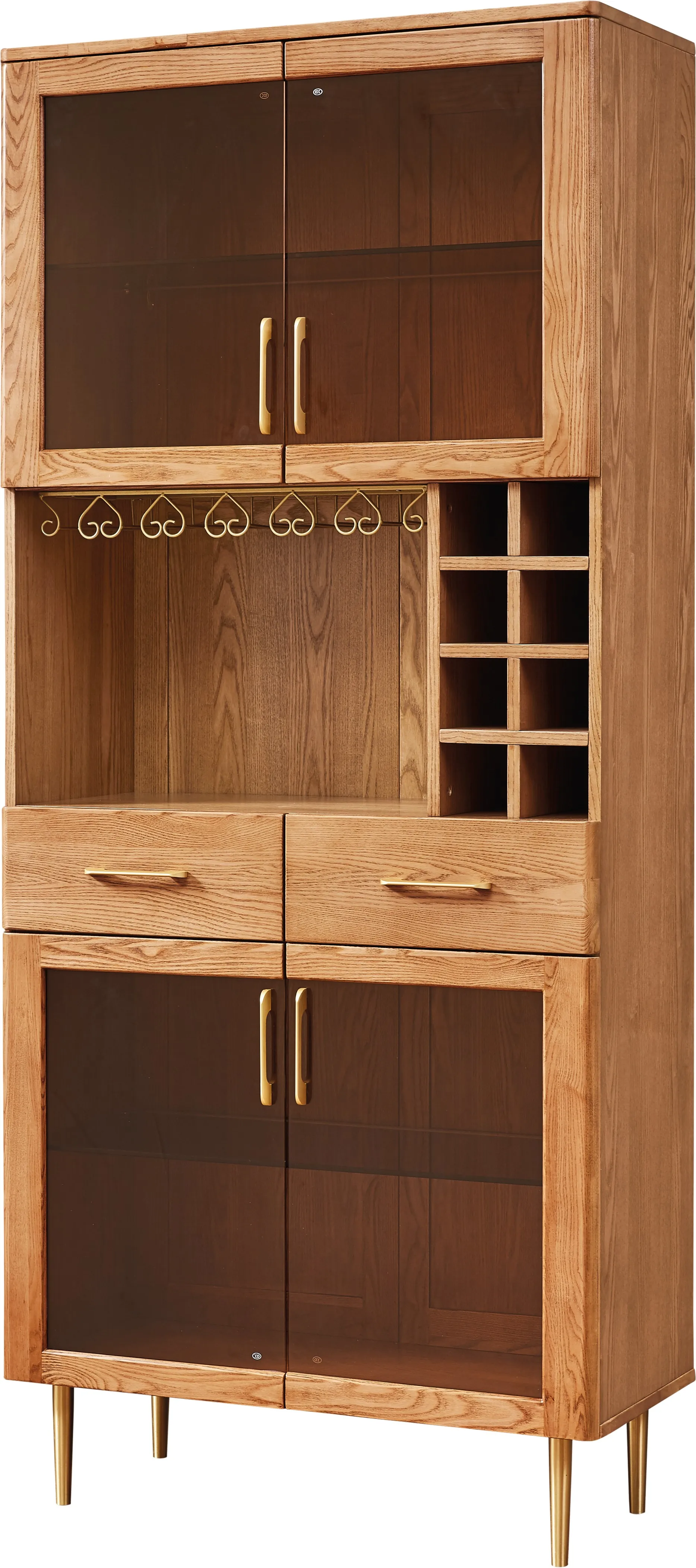 Chinese Factory Living Room Furniture Wooden Home Wine Bar Cabinet