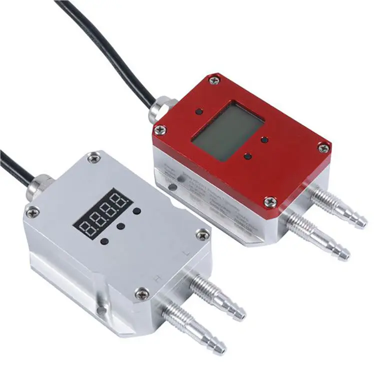 4-20ma Differential Furnace Negative Micro Differential Pressure Sensor Air Wind Pressure Transducer Transmitter