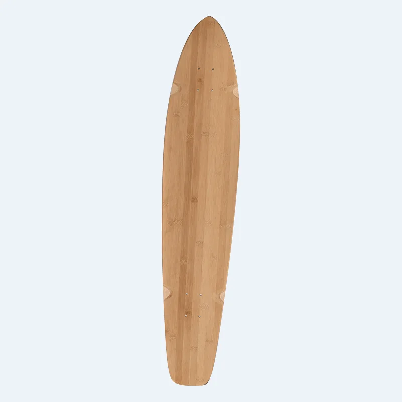 FISH Downhill Longboard Skateboard Through Deck 8 Ply Canadian Maple Complete Cruiser Free-Style Deck