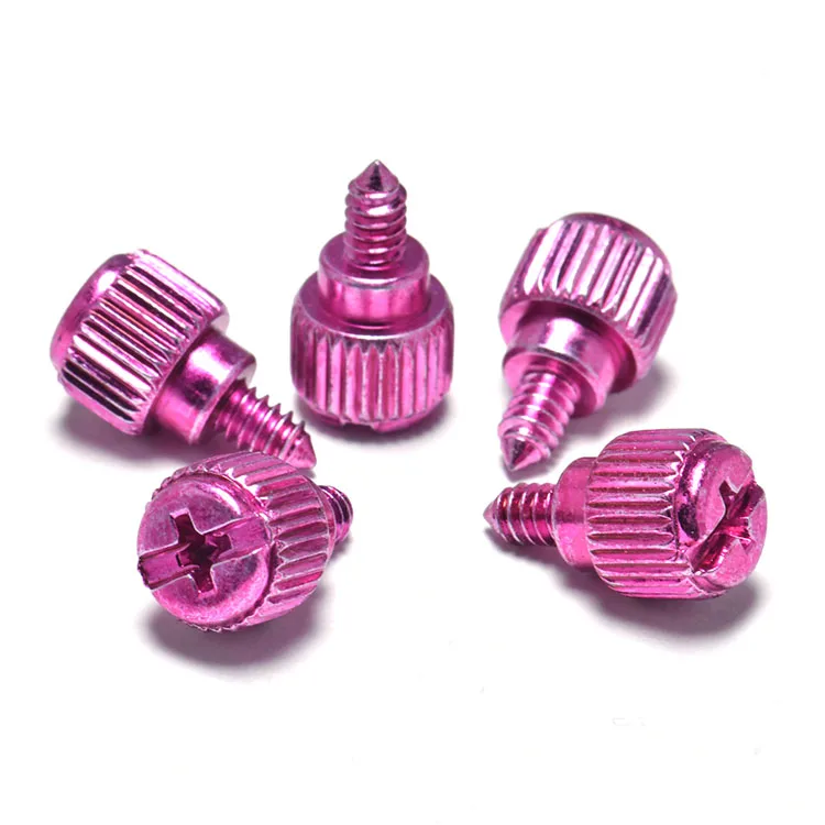 Wuxi Hanjie Supply Cheap Price Carbon Steel Phillips Cheese Head Thumb Screw Knurled