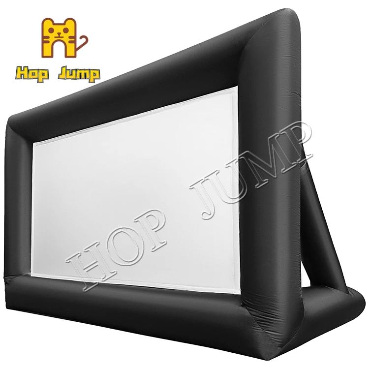 8ft 14ft 16ft 20ft 25ft Hot sale movie screen outdoor inflatable TV projector screen advertising inflatable projector screen