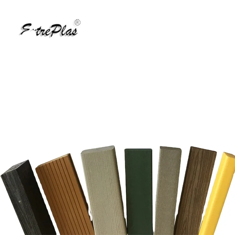 Custom Recycled Plastic Wood Bench Slats HDPE Faux Wood Grain Slat Panel for Garden Chair