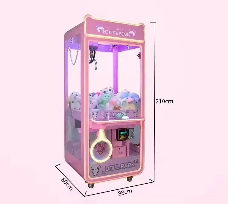 Singapore Electronic Claw Machine Supplier Fullsize Gift Shop Redemption Prizes Modern Dinosaur Deep Claw Machine