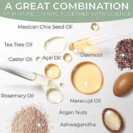 Hair care products natural essential oil rosemary tea tree oil pre wash hair oil & hair growth serum