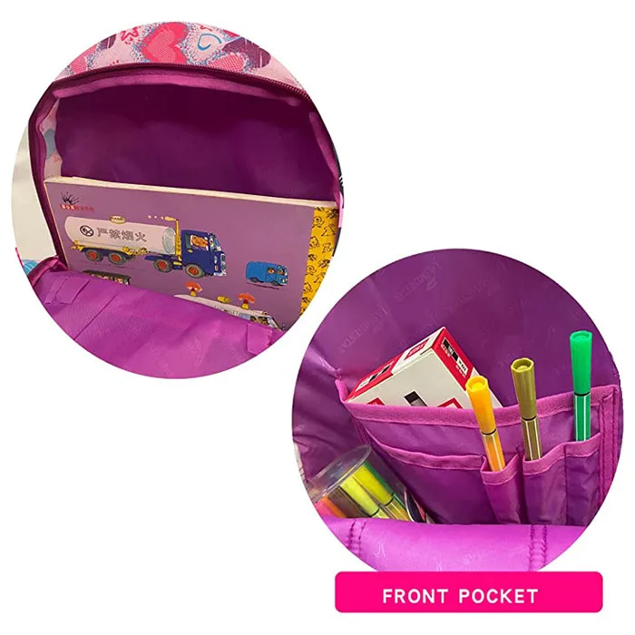 18 inch Wheeled kids rolling school bag lunch bag with pencil case for boys and girls