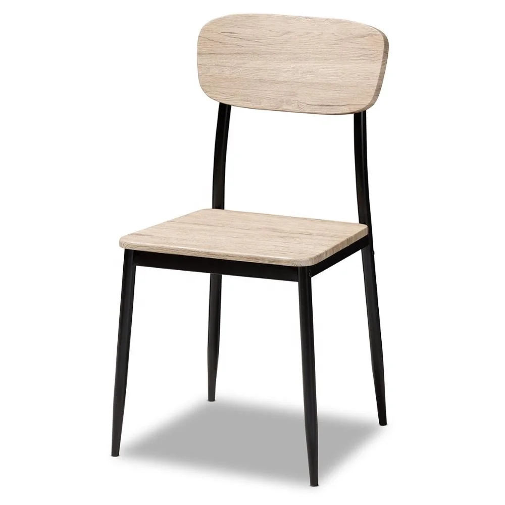 Mainstays 5-Piece Wood and Wrought Metal Dining Table Set with 4 Chairs for Dining Room DS-641