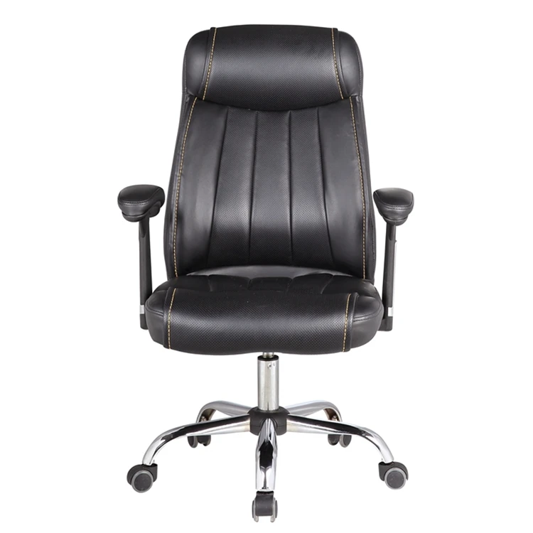 
 Мебель для дома и офиса, вращающееся колесо, черное вращающееся эргономичное кожаное офисное кресло  