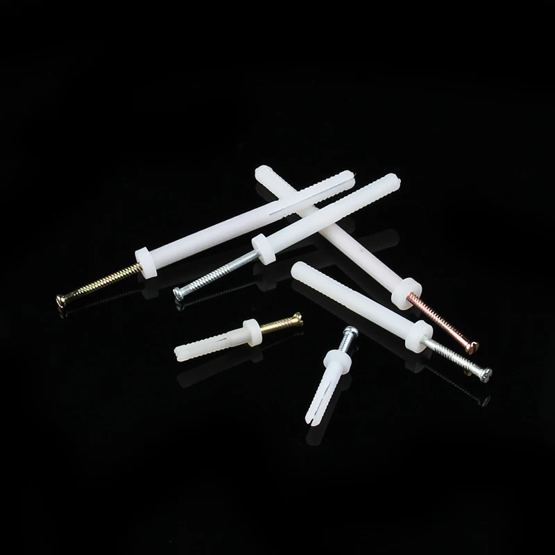 
Nylon plastic frame fixing Screw in ground anchor driver concrete 