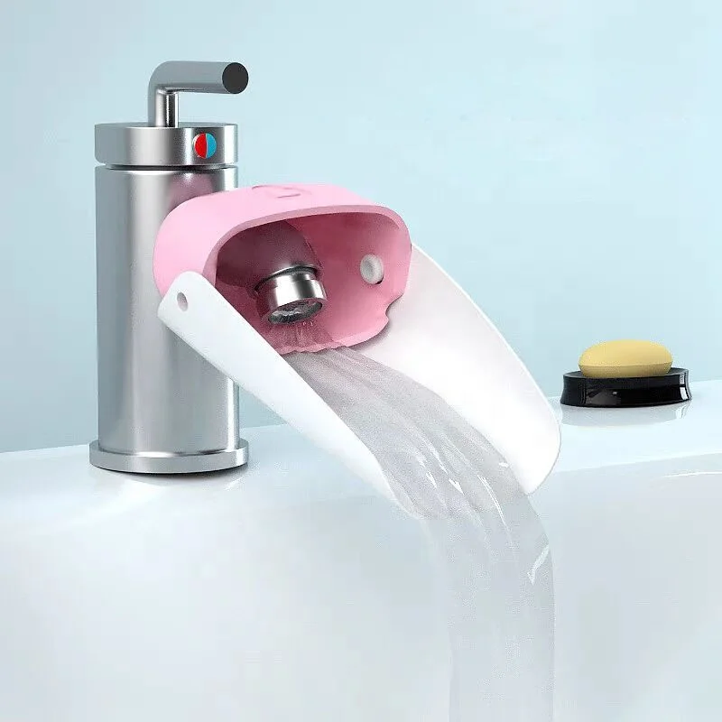 Горячие продажи силиконовых водопроводной воды расширение раковина детей стиральные устройства кухня ванная комната для кран руководство удлинитель смесителя